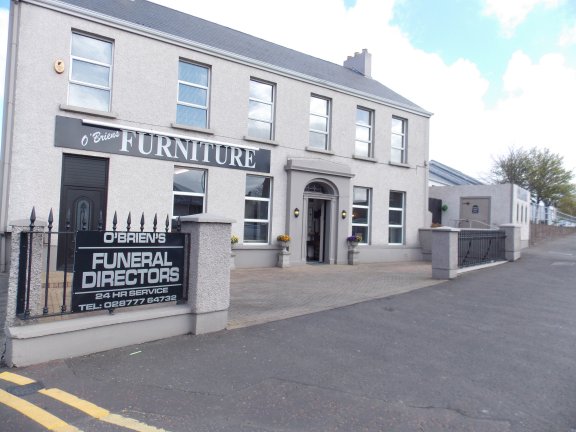 o briens funeral premises